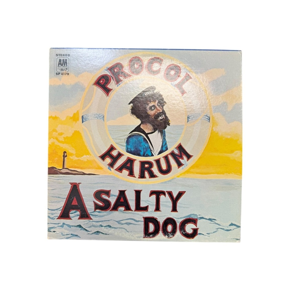 Procol Harum A Salty Dog Vinyl Record Unisex 12" Black GOOD Vintage LP SP4179